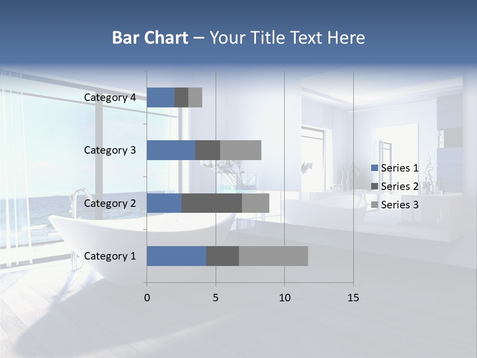 Washing Retail Sky PowerPoint Template