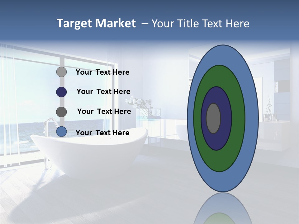 Washing Retail Sky PowerPoint Template