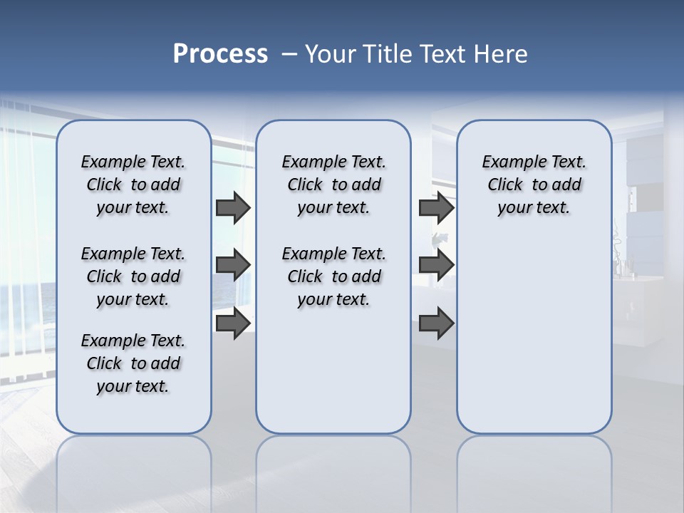 Washing Retail Sky PowerPoint Template