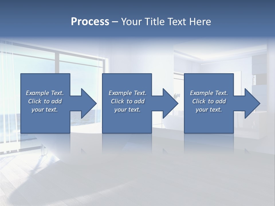 Washing Retail Sky PowerPoint Template