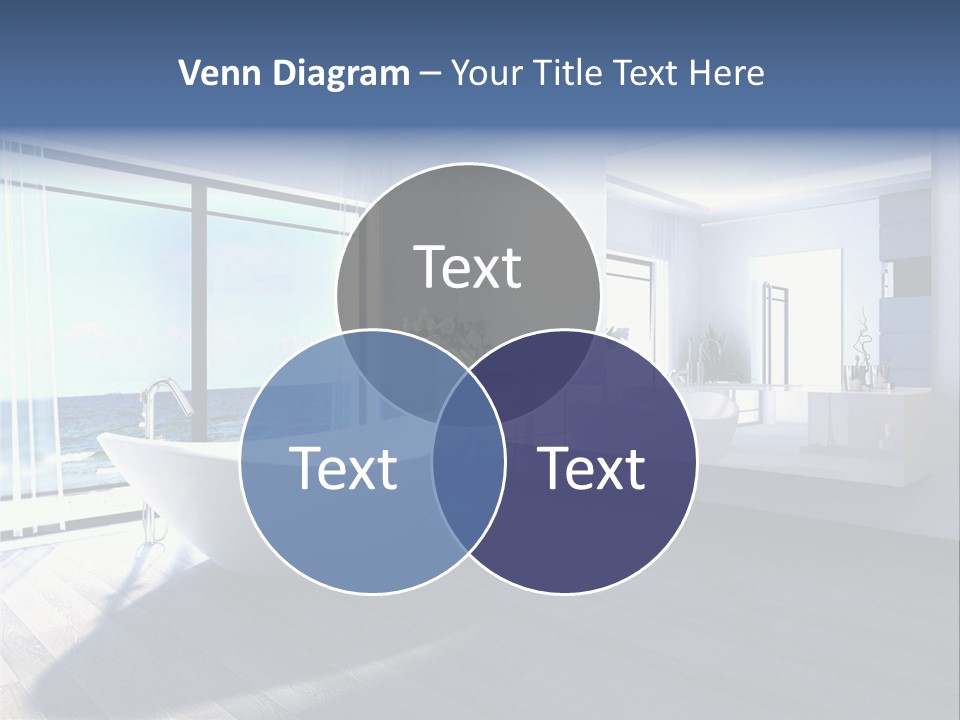 Washing Retail Sky PowerPoint Template