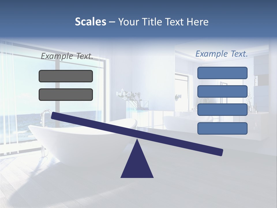 Washing Retail Sky PowerPoint Template