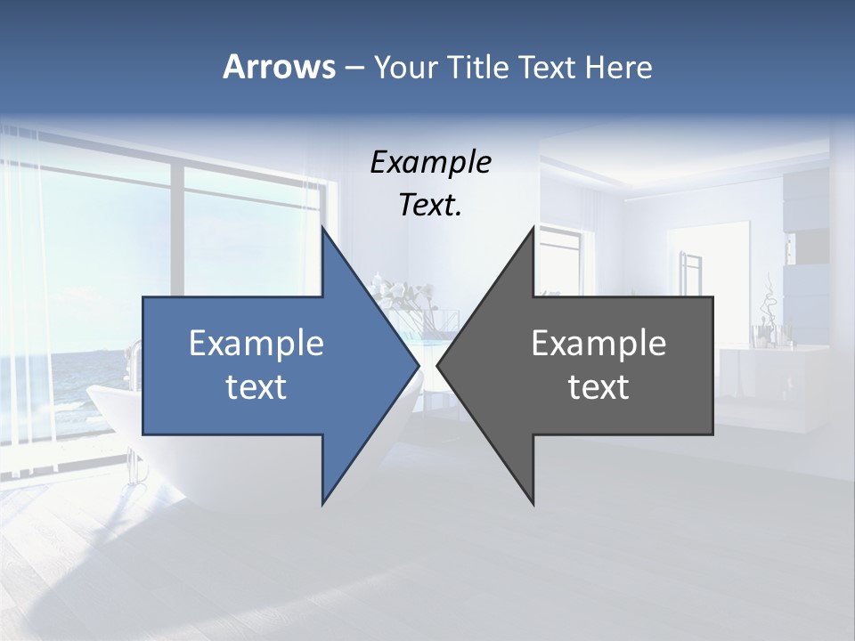 Washing Retail Sky PowerPoint Template