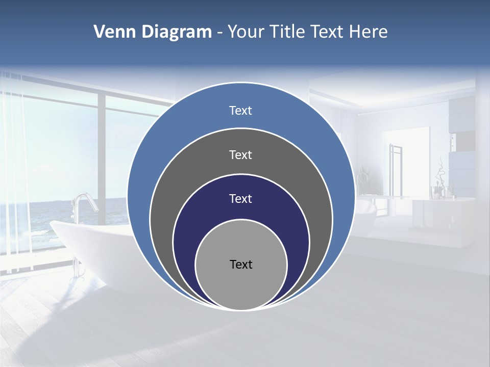 Washing Retail Sky PowerPoint Template