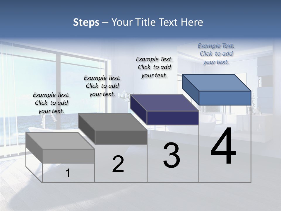 Washing Retail Sky PowerPoint Template