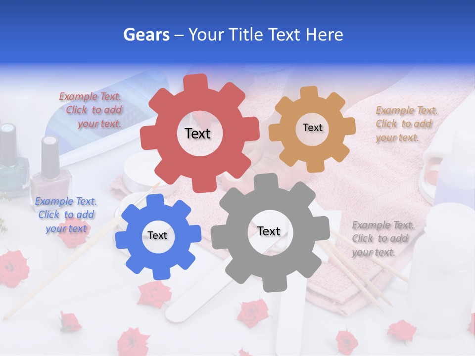 Forno Smalti Manicure PowerPoint Template