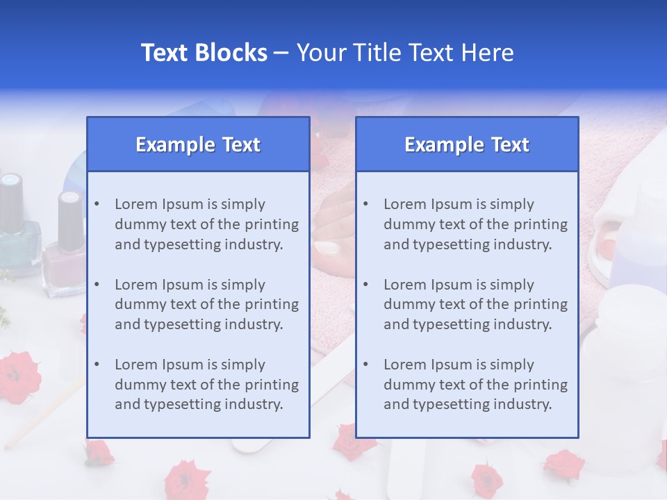 Forno Smalti Manicure PowerPoint Template