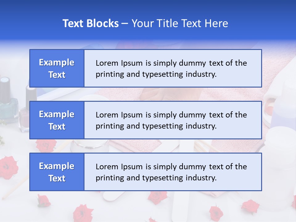 Forno Smalti Manicure PowerPoint Template