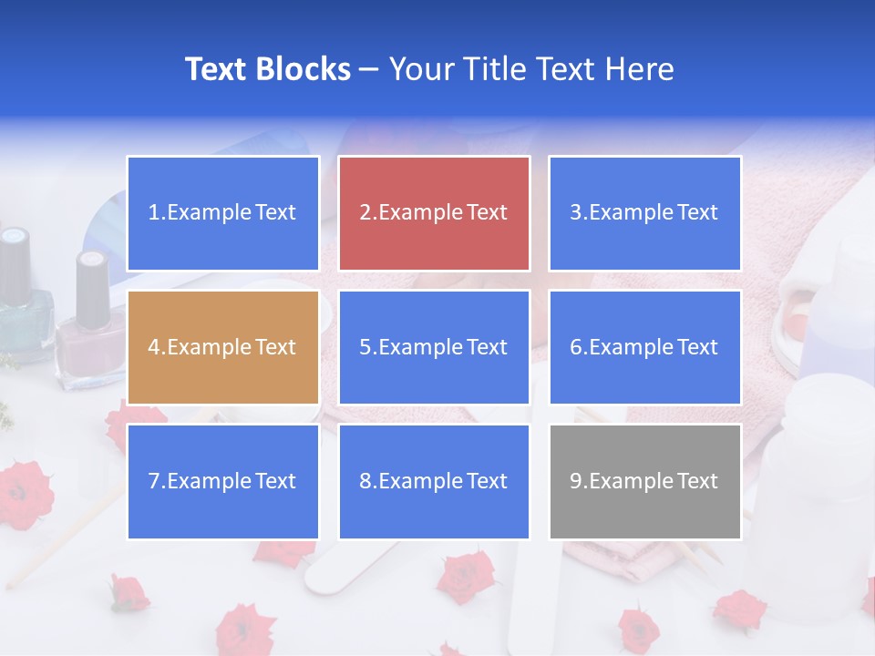 Forno Smalti Manicure PowerPoint Template