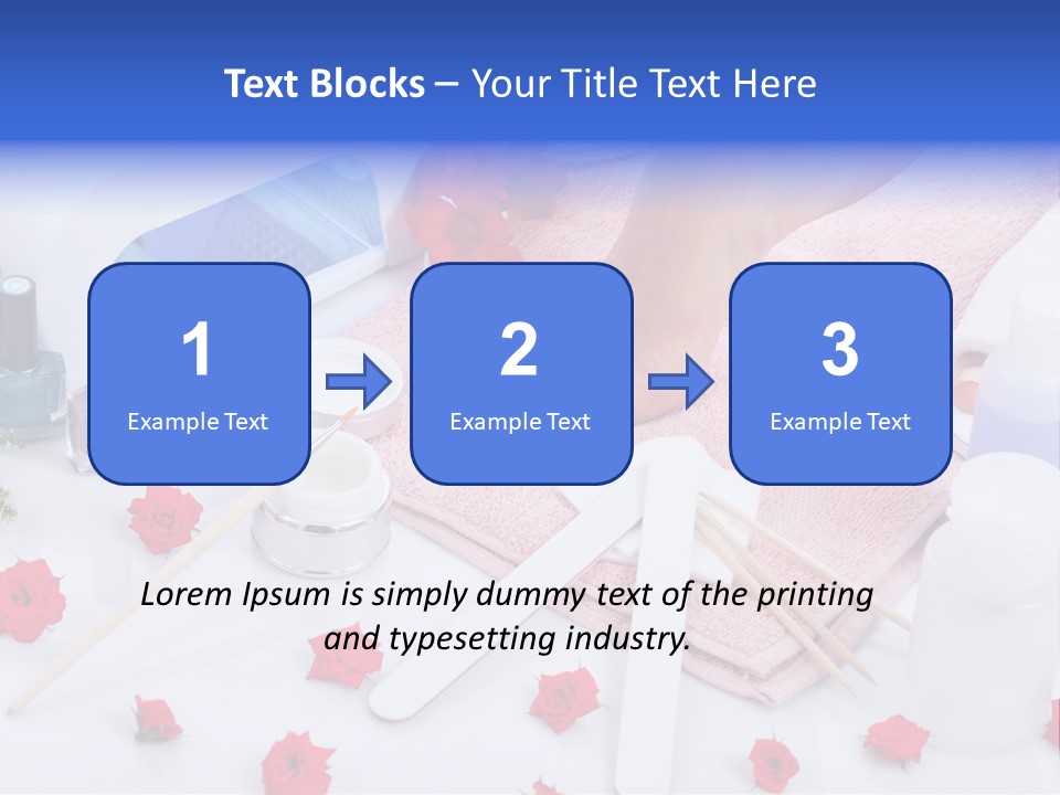 Forno Smalti Manicure PowerPoint Template