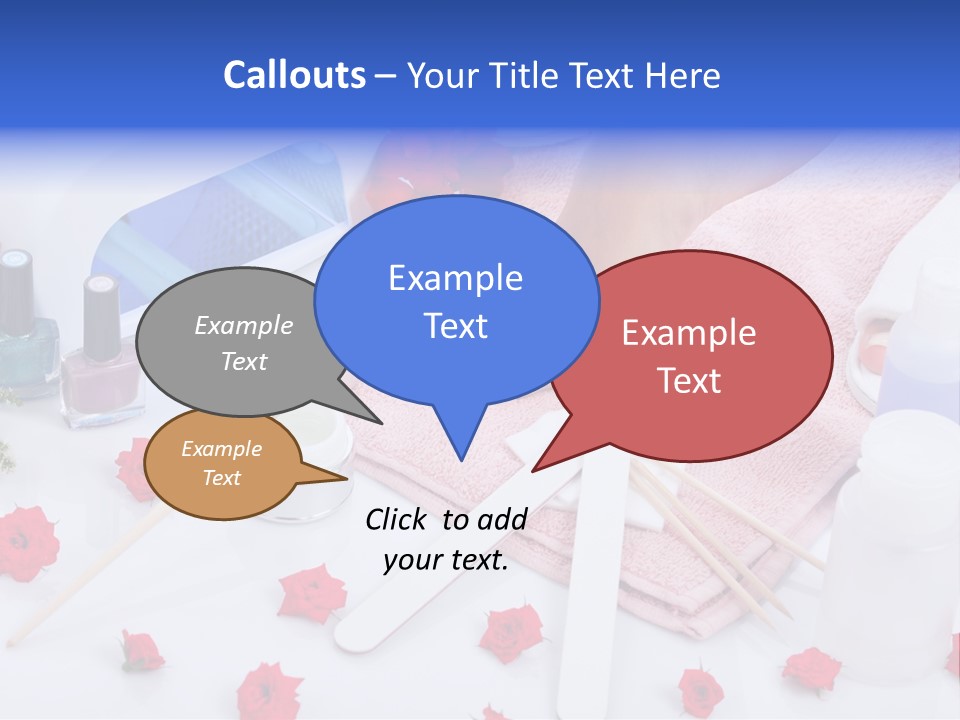 Forno Smalti Manicure PowerPoint Template