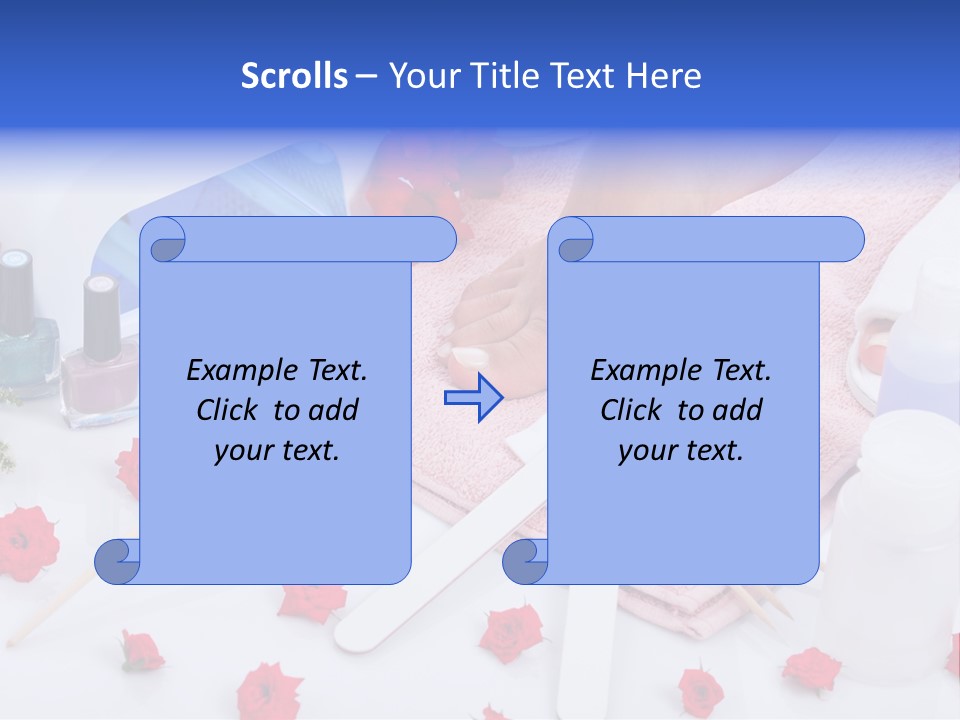 Forno Smalti Manicure PowerPoint Template