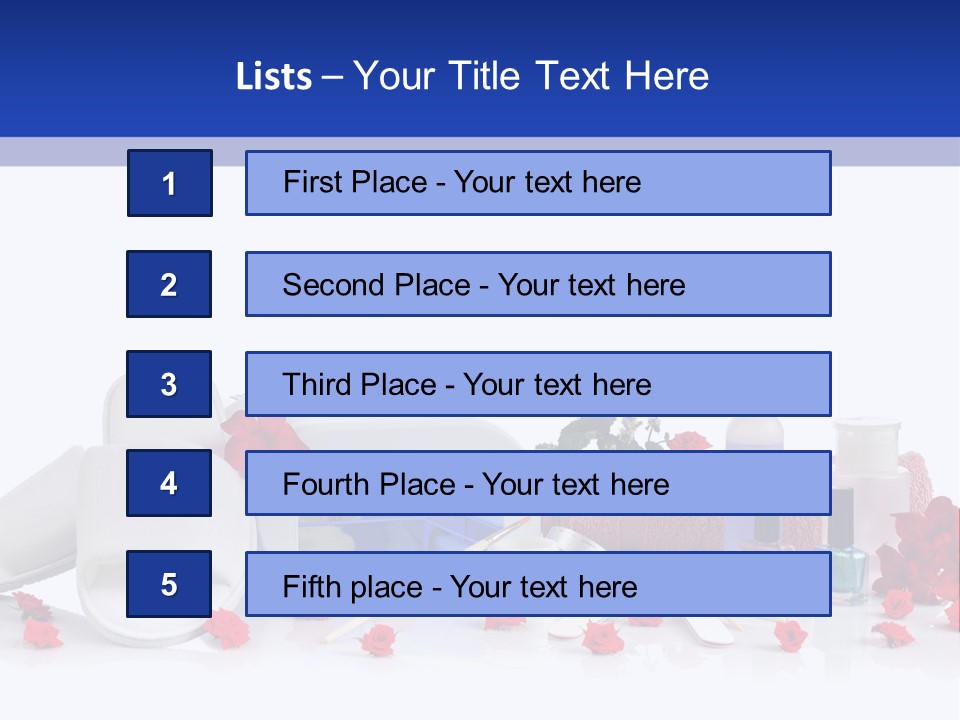 Estetico Tavolo Gel PowerPoint Template