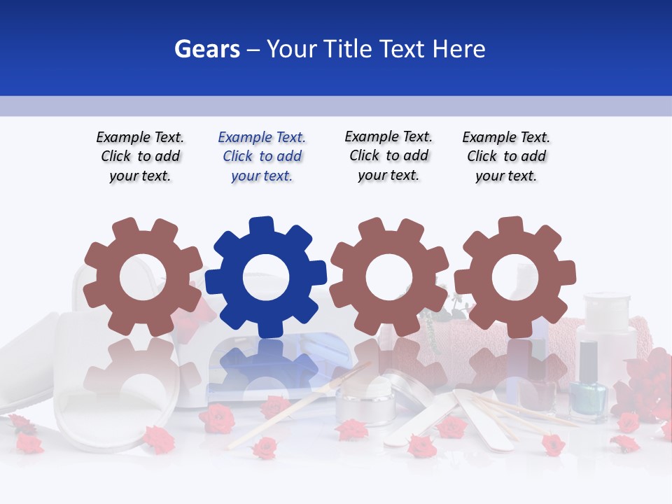 Estetico Tavolo Gel PowerPoint Template