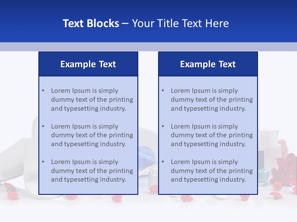 Estetico Tavolo Gel PowerPoint Template