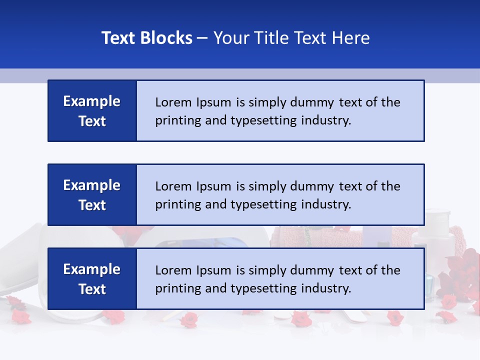 Estetico Tavolo Gel PowerPoint Template