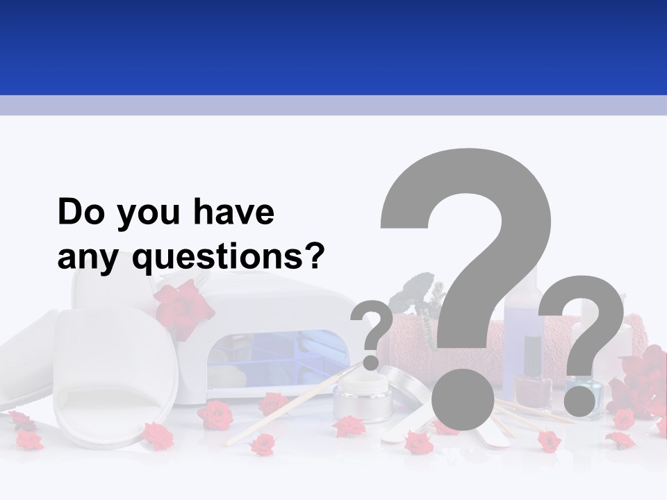 Estetico Tavolo Gel PowerPoint Template