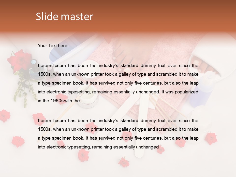 Estetico Telo Cottura PowerPoint Template