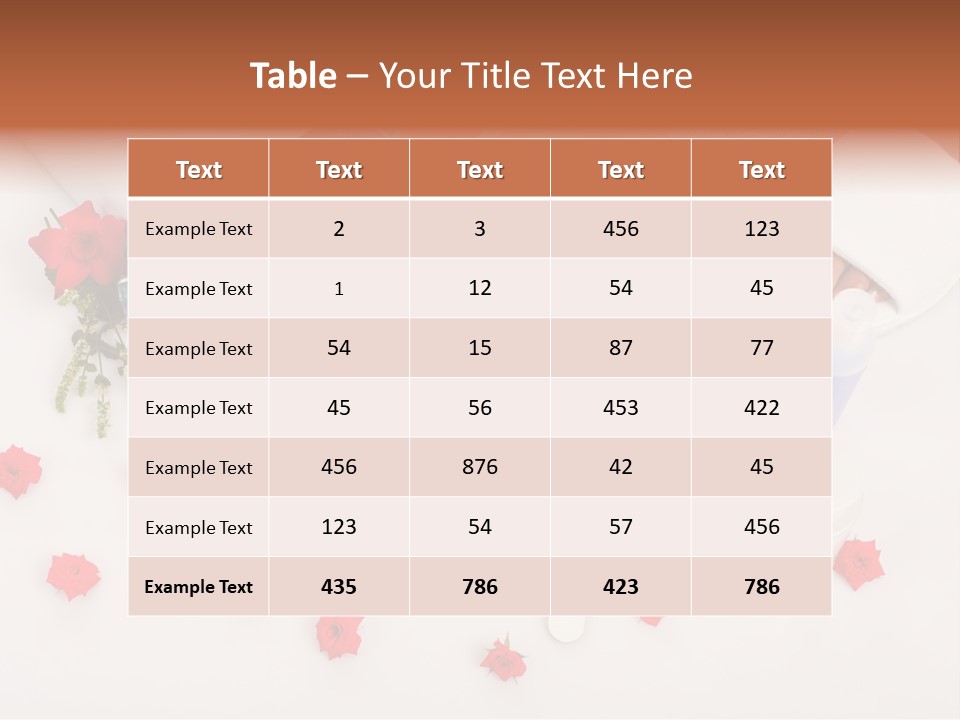 Estetico Telo Cottura PowerPoint Template