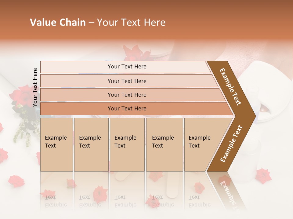 Forno Indurimento Raggi PowerPoint Template