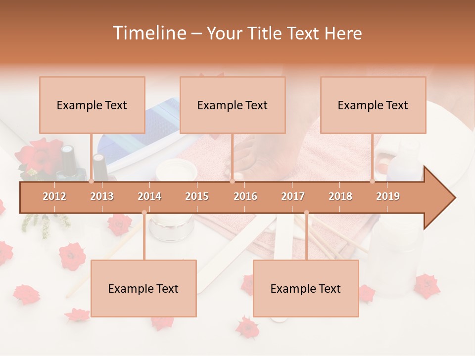Forno Indurimento Raggi PowerPoint Template