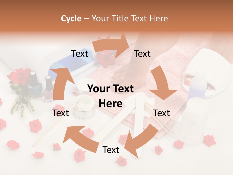 Forno Indurimento Raggi PowerPoint Template