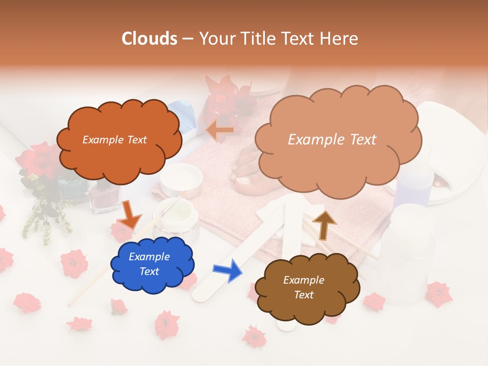 Forno Indurimento Raggi PowerPoint Template