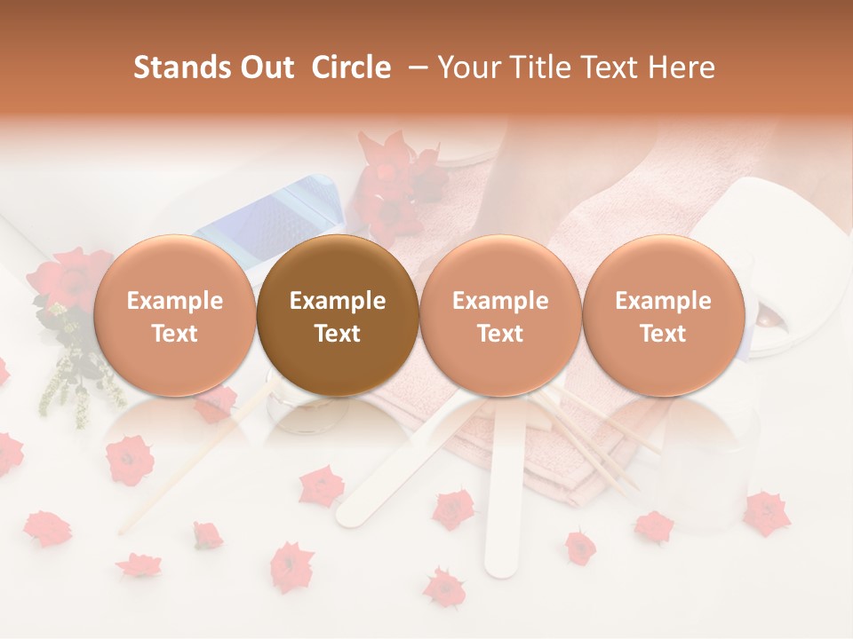 Forno Indurimento Raggi PowerPoint Template