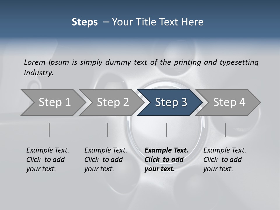Nut Tire Bolt PowerPoint Template