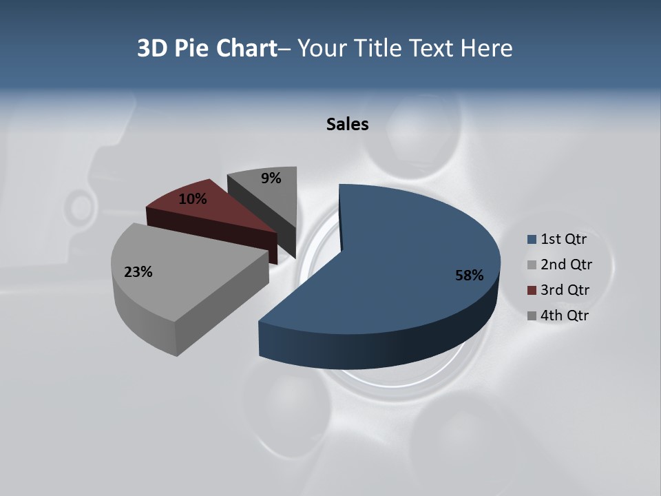 Nut Tire Bolt PowerPoint Template
