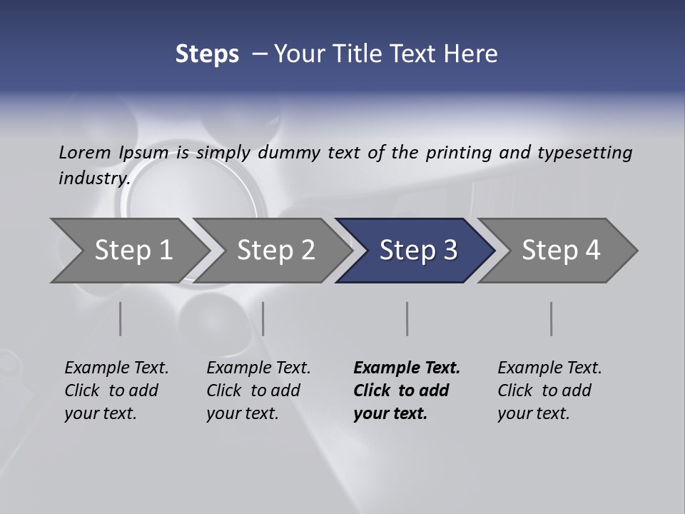 Vehicle Automobile Tire PowerPoint Template