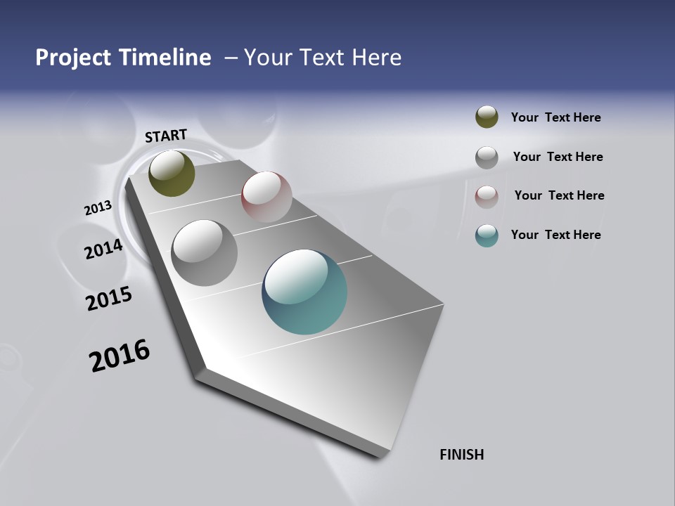 Vehicle Automobile Tire PowerPoint Template