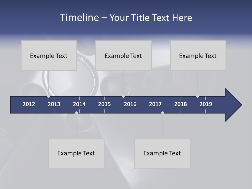 Vehicle Automobile Tire PowerPoint Template