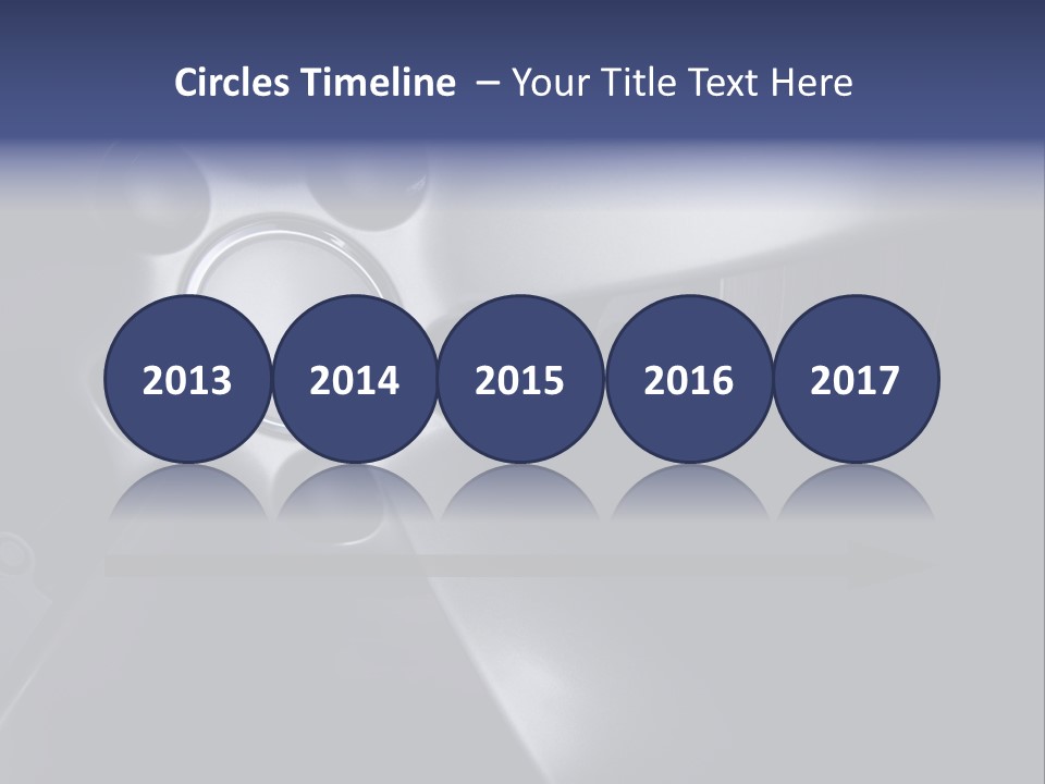 Vehicle Automobile Tire PowerPoint Template