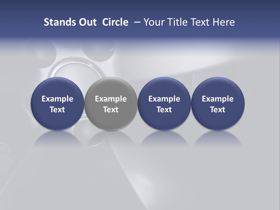 Vehicle Automobile Tire PowerPoint Template