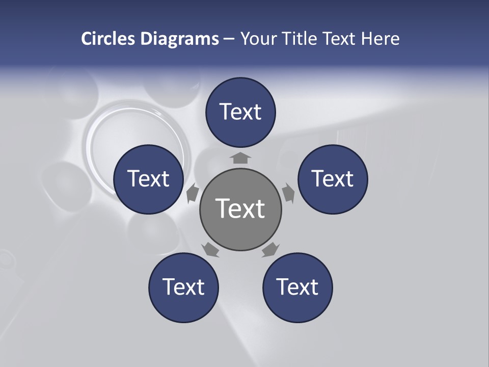 Vehicle Automobile Tire PowerPoint Template