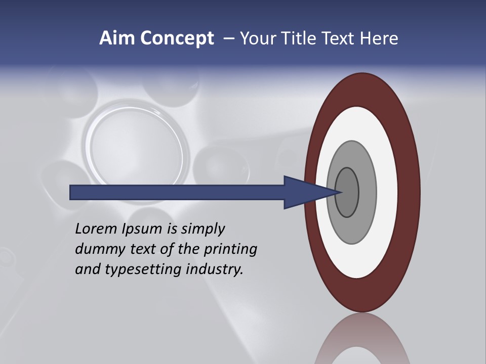 Vehicle Automobile Tire PowerPoint Template