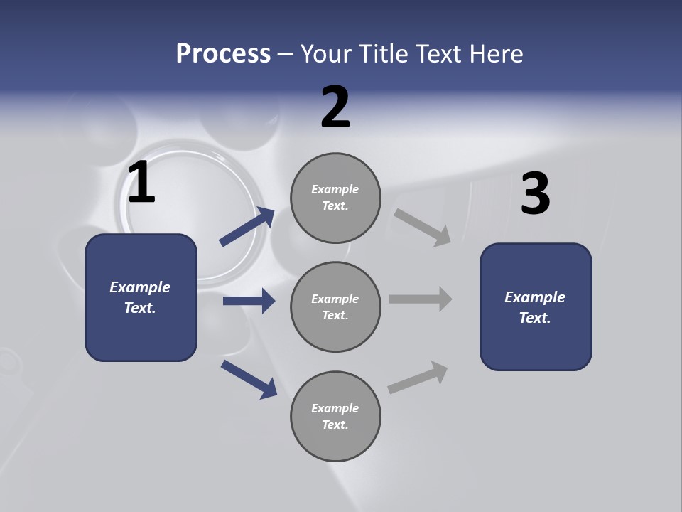 Vehicle Automobile Tire PowerPoint Template