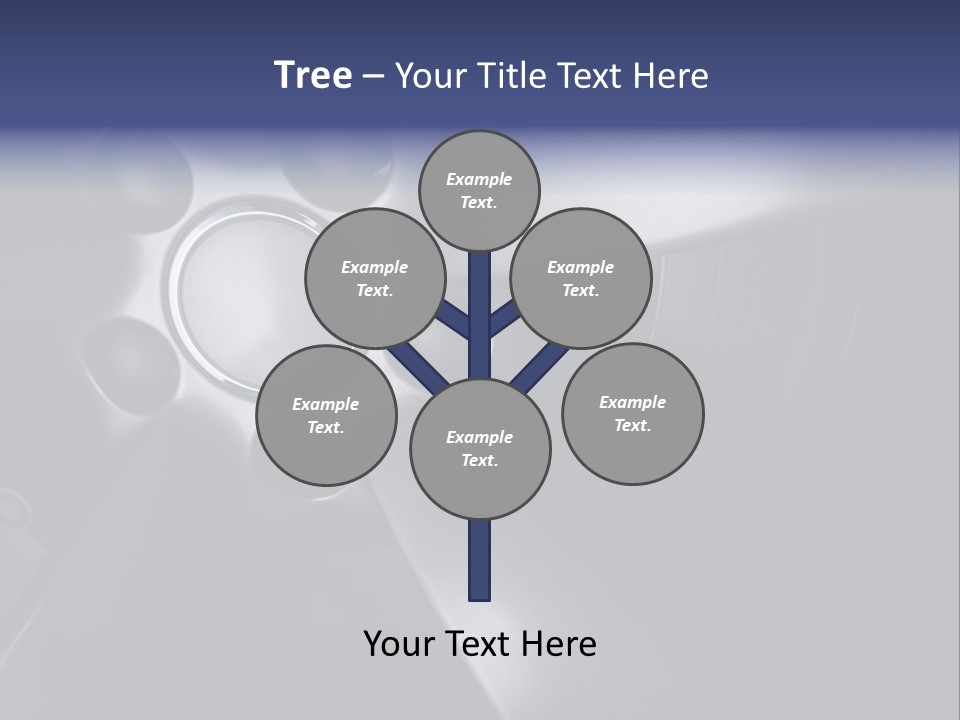 Vehicle Automobile Tire PowerPoint Template