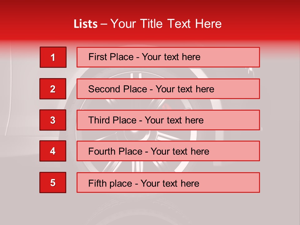 Corporate Rhim Automobile PowerPoint Template