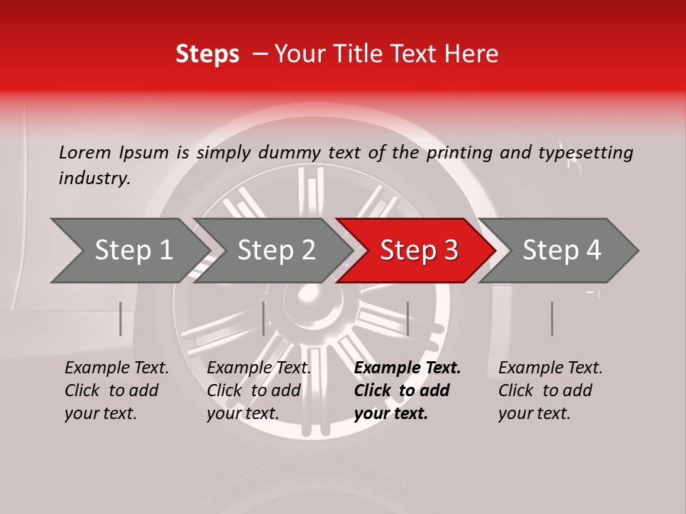 Corporate Rhim Automobile PowerPoint Template