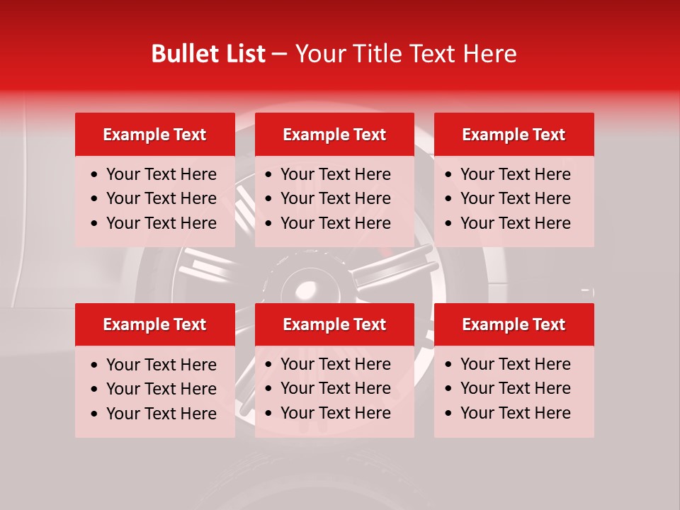 Corporate Rhim Automobile PowerPoint Template