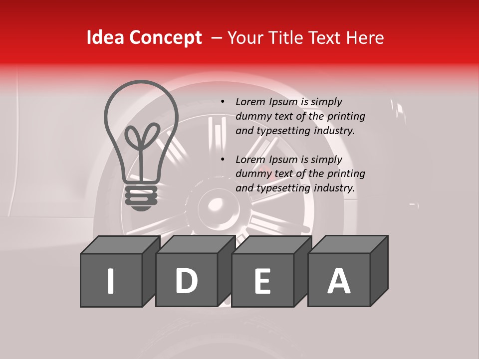 Corporate Rhim Automobile PowerPoint Template