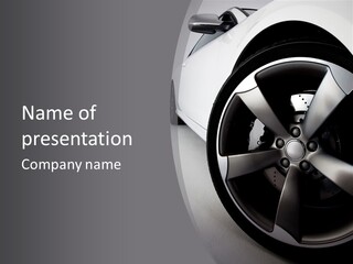 White Tyre Studio PowerPoint Template