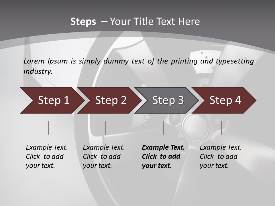 White Tyre Studio PowerPoint Template