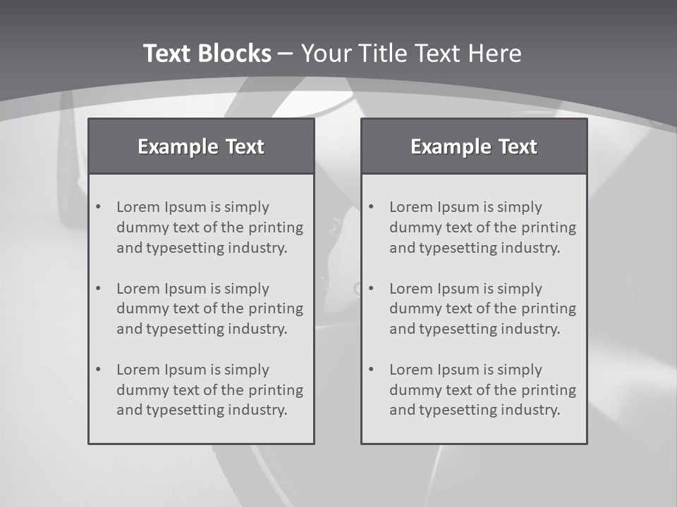 White Tyre Studio PowerPoint Template