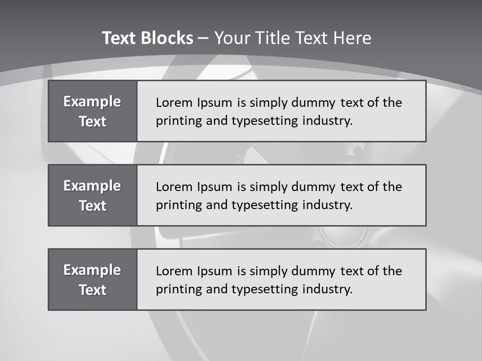 White Tyre Studio PowerPoint Template