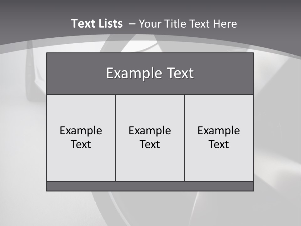 White Tyre Studio PowerPoint Template