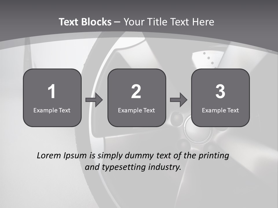 White Tyre Studio PowerPoint Template