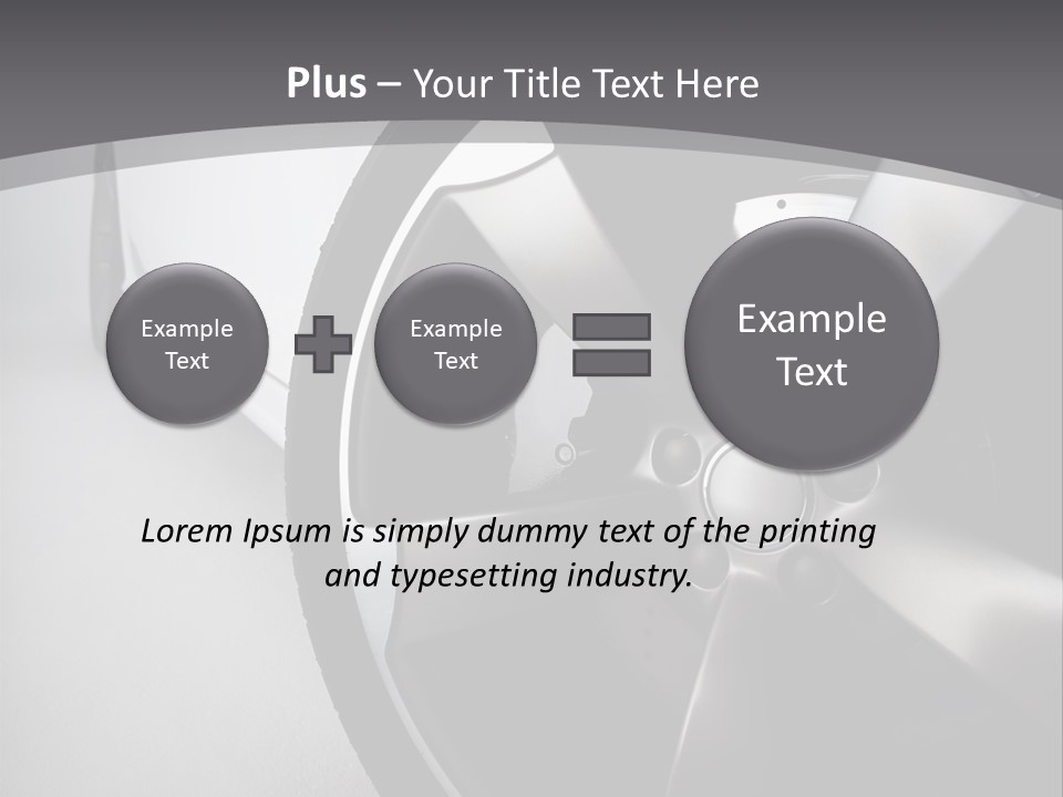 White Tyre Studio PowerPoint Template
